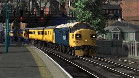 Train Simulator 2020 37025 & 97303 @ Newport with 1Z03