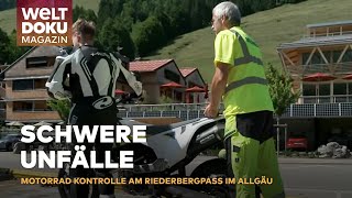 GEFÄHRLICHE MOTORRADRASEREI & ILLEGALES TUNING: Polizei kämpft gegen Motorradunfälle im Allgäu