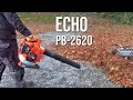 ECHO PB 2620 X-Series - Laubbläser mit Rund- & Flachdüse im Einsatz!