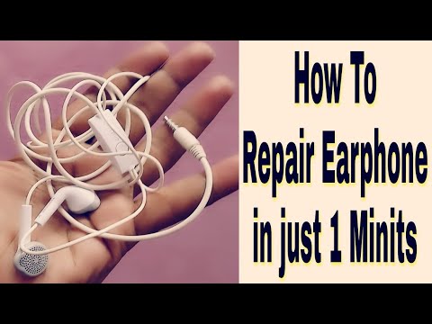 How to repair earphones without soldering Earphone thik kaise kare