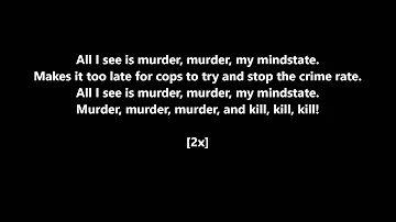 Eminem | Murder, Murder Lyrics (HD)