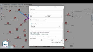 Hume Action returns data from a separate Neo4j source.