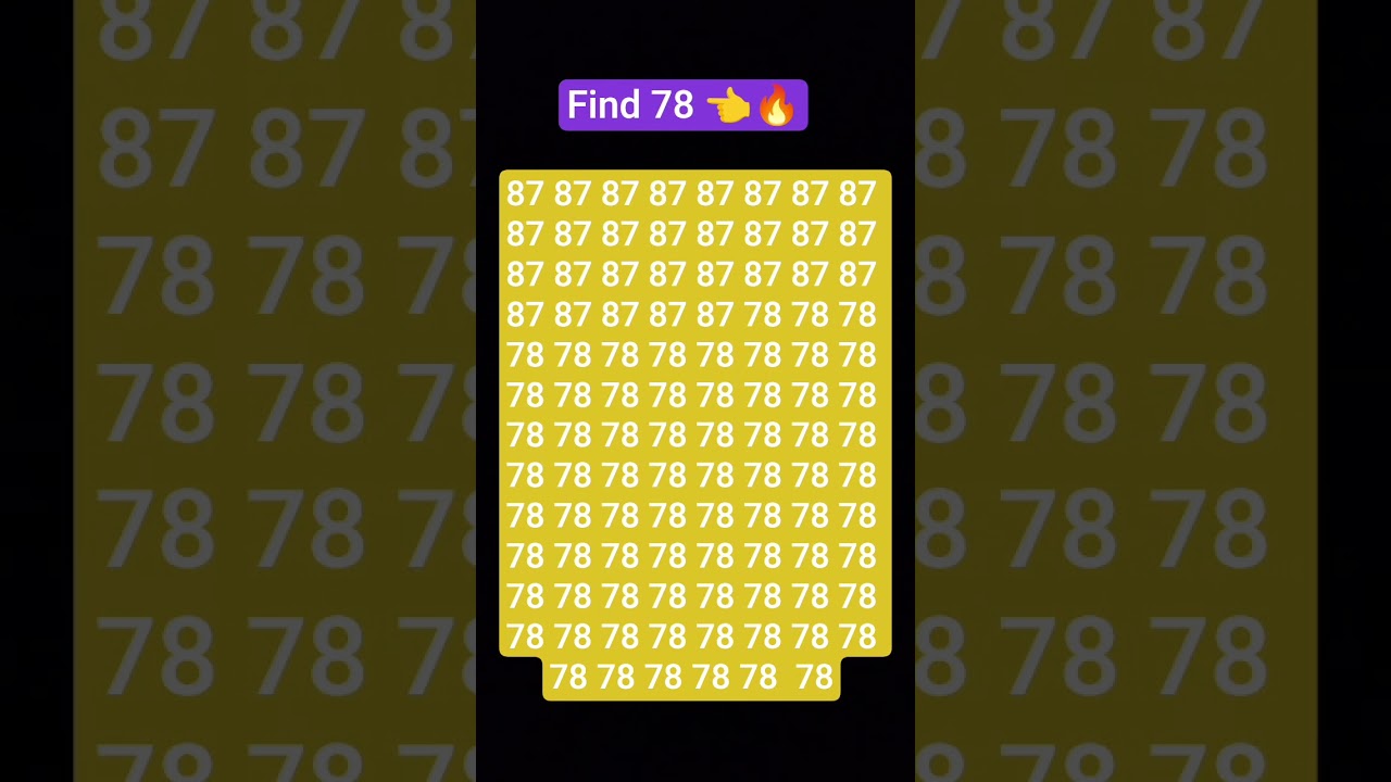 find the odd numbers 78🤔😱😎😲😲👀👈 - YouTube