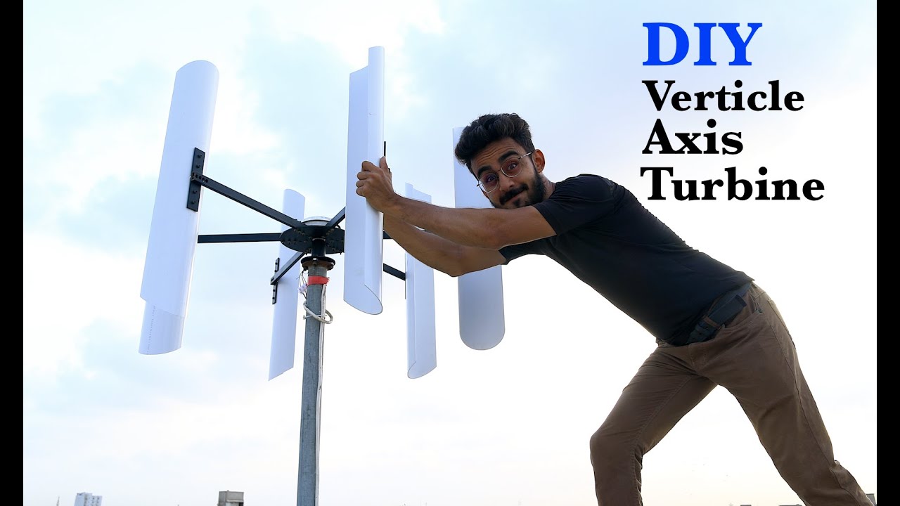 How to make a Vertical Axis Wind Generator (Is it worth that???) 