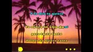 Video thumbnail of "Te dire te quiero buenas epocas el salvador karaoke"