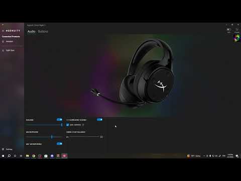 How To Enable & Disable 7.1 Surround Sound On HyperX Cloud Flight S
