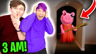 Can We Beat Roblox PIGGY HIDE AND SEEK In REAL LIFE?! (NEW PIGGY GAME MODE IN REAL LIFE) screenshot 3