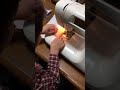裁縫男子? 初ミシン