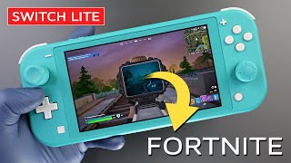 Fortnite on Nintendo Switch Lite Full Game #C5S2L1