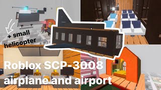 How to make airplanes, airports and helicopters | Roblox SCP-3008 House Ideas