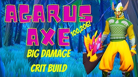 Dauntless: Agarus Axe BIG DAMAGE Build!