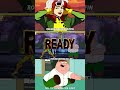 Rogue (Marvel) vs Peter Griffin (Family Guy) in MUGEN