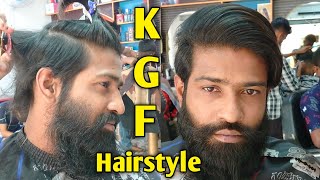 KGF Chapter 2 Hairstyle 2023 || New Roky Vai Layer Haircut?