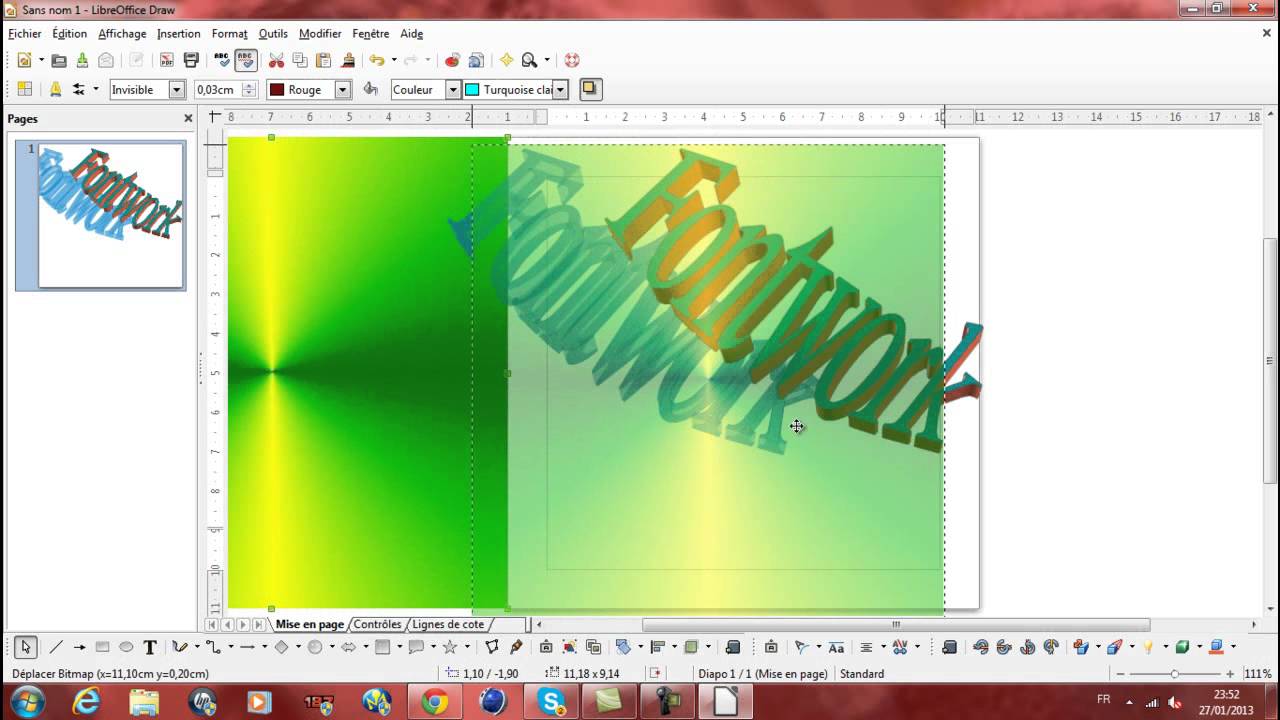 comment faire une image avec libreoffice YouTube