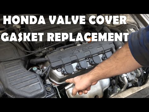 Honda Civic 2001- 2005 1 7L Valve Cover Gasket Replacement. A step by