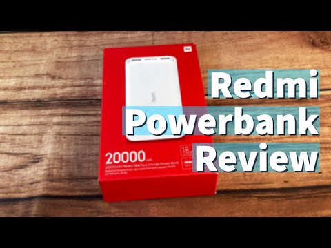 Xiaomi Redmi 20000mAh Powerbank packs a lot of power with fast charging