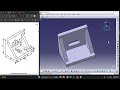 CATIA V5 Beginner Tutorial – Creating a 3D Bracket (Isometric Drawing)
