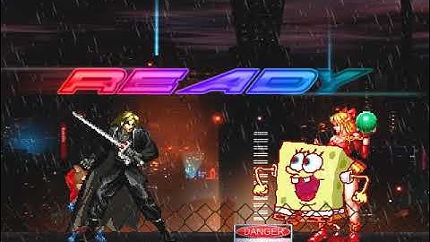 MUGEN Request: Raphael Sorel & Sally Vs Spongebob & Carol Stanzack