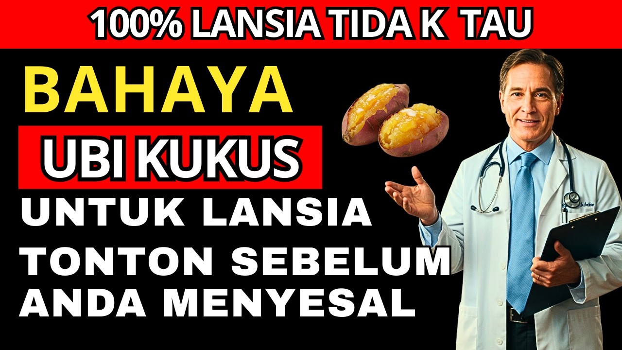Jangan Makan Ubi Kukus Lagi! 4 Bahaya yang Harus Dihindari Lansia Sekarang Juga!