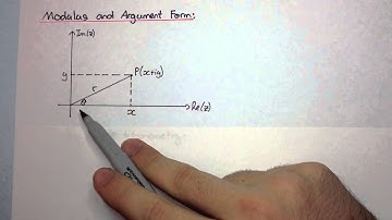 HSC Maths Ext2 - Complex Numbers - The Argand Diagram