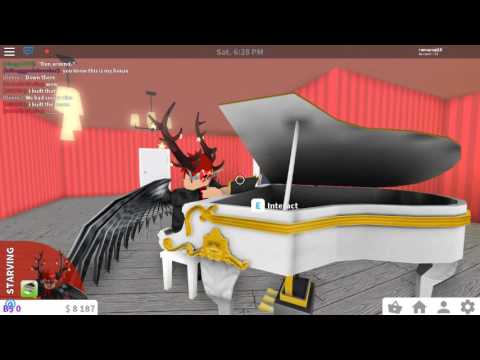 Roblox Darude Sandstorm Piano Cover Roblox Bloxburg - darude sandstorm roblox
