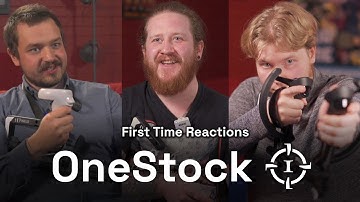 First Time OneStock User Reactions! Quest 3 | Valve Index