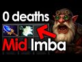 SNIPER MID 0 DEATHS | Mjollnir + Aghanim’s Scepter | Immortal | Dota 2 7.40c