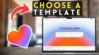 How to Choose a Template in Lovable | Lovable Tutorial (2025)