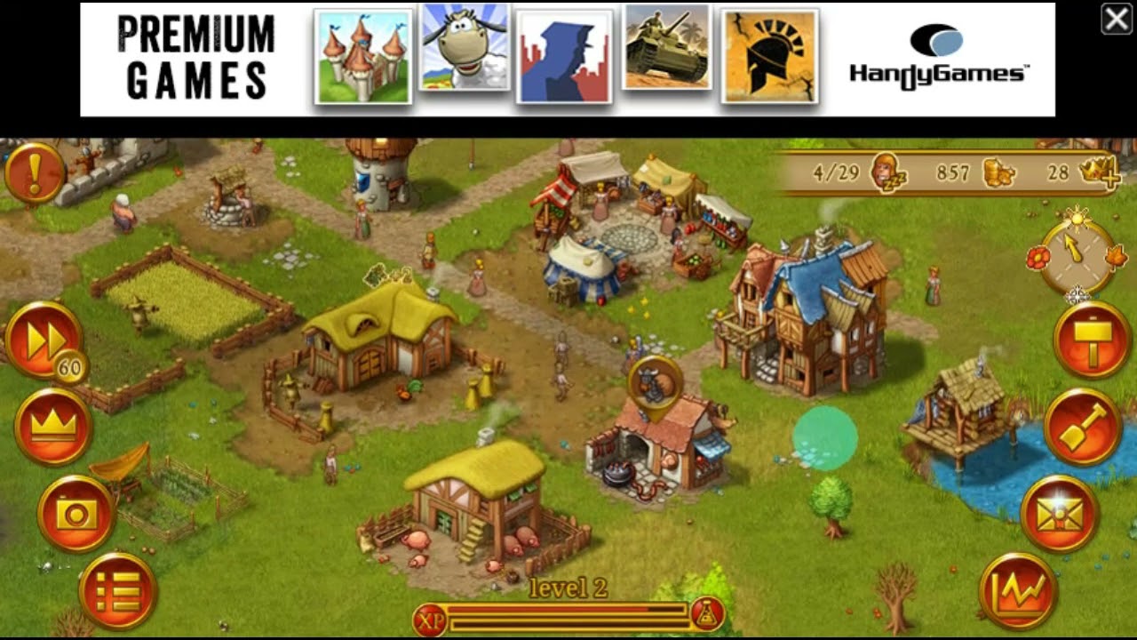 Townsmen - Military training