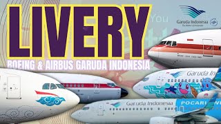 LIVERY UNIK PESAWAT GARUDA INDONESIA