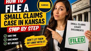 Information How to file a small claims case in Kansas step by step Guide