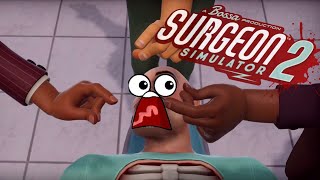 We shouldn't be doctors(surgeon simulator 2 gameplay)