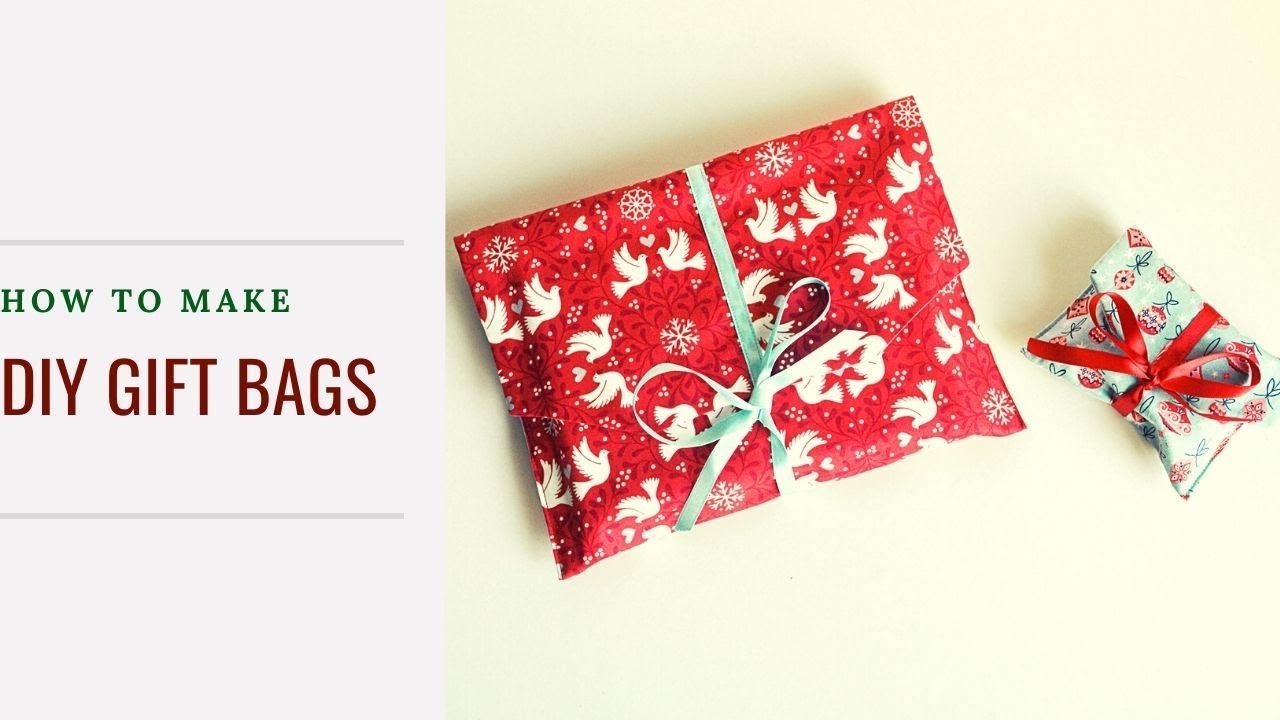 Christmas Gift Bag Ideas and DIY Gift Bags: How to Make Better