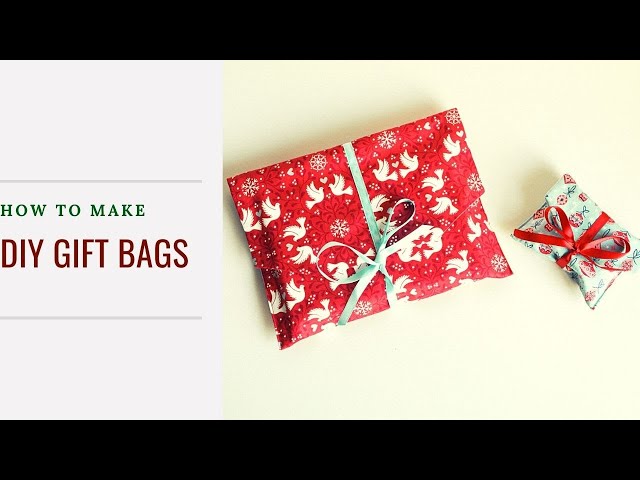 Christmas Gift Bag Ideas and DIY Gift Bags: How to Make Better