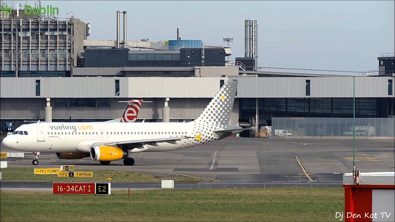 Vueling Airlines take off Dublin Airport YouTube
