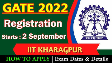 GATE EXAM 2022 Exam Updates | Registration New Date, Exam Date | How To Apply | IIT Kharagpur
