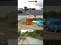 Brake Test Mercedes Truck Vs Volvo Truck