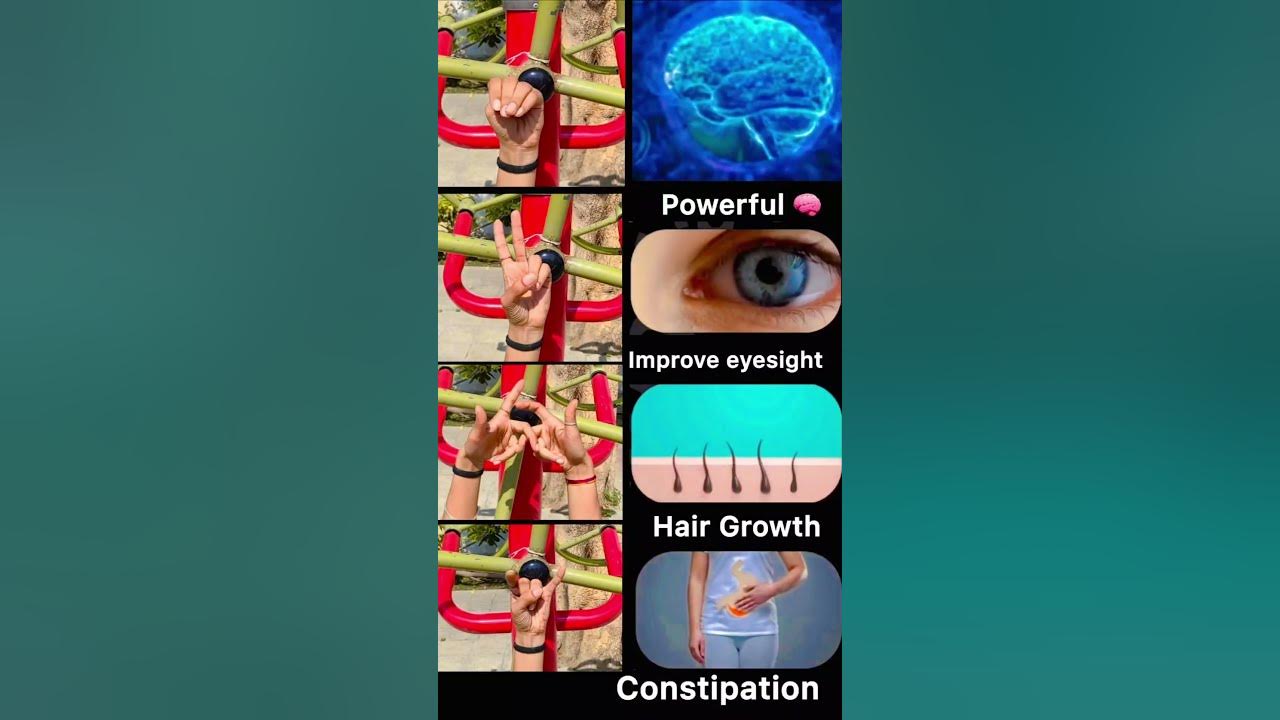 Powerful Mudras #yoga #constipation #hair #growth #improve #eyesight #powerful #brain #yogapose #yt