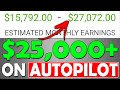 Get Paid $25,000+ a Month To Copy & Paste (Make Money Online on AUTOPILOT)