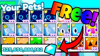 ?Pet Simulator X HUGE PET Give Away? ?Diamonds?