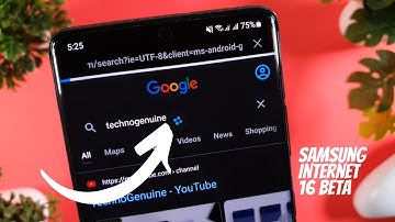 Samsung Internet Beta 16 One UI 4 - New Features!
