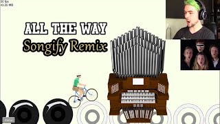 All The Way (Jacksepticeye Songify Remix by Schmoyoho) Organ Cover