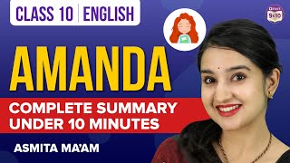 Amanda Class 10 English Complete Chapter Summary Under 10 Mins | CBSE Class 10 Board Exams 2023 screenshot 4