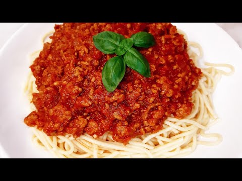 Spaghetti Bolognese selber machen 🇮🇹 Italienisches Original Rezept. 