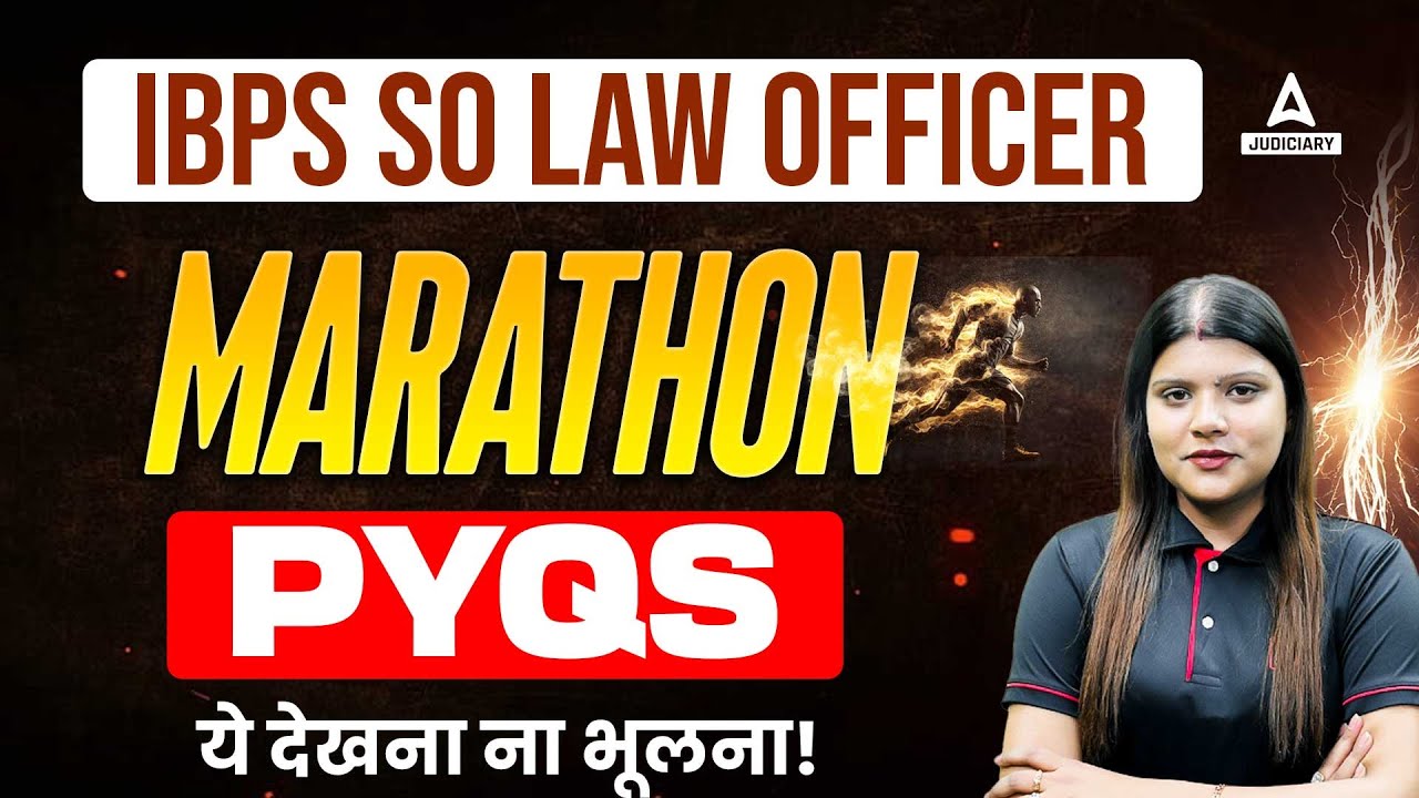 IBPS SO Law Officer Marathon Previous Year Questions PYQs By ibps-so-law-officer-marathon-previous-year-questions-pyqs-by