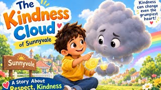 Leo and the Grumpy Cloud 🥰 | A Heartwarming Kids' Bedtime Story About Respect & Kindness