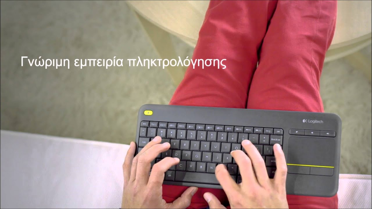 Logitech K400+ - YouTube