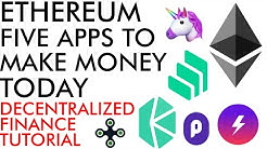 5 Ethereum Apps To Make You Money in 2020 - Decentralized Crypto Finance [tutorial]
