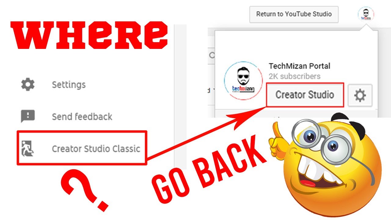 How to open  Classic Studio  How To Back r Studio To   Creator Classic Studio 