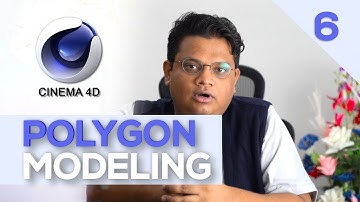 Polygon Modeling in Cinema 4D Tutorial | Class 06 | Hindi / Urdu